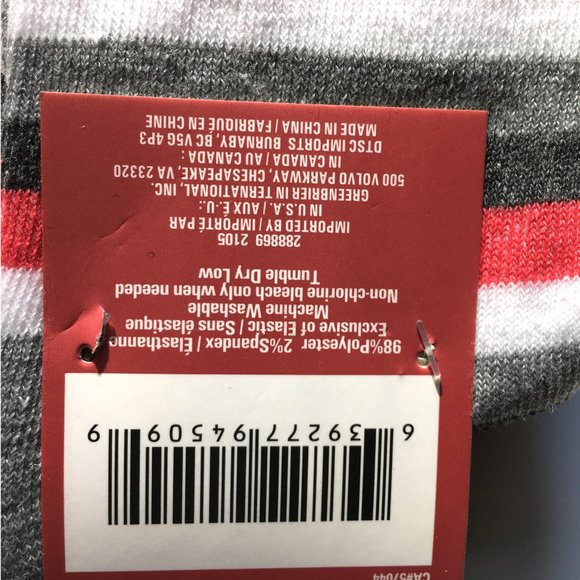 *3/$15* Tulip Flower + Striped Socks - Picture 3 of 3